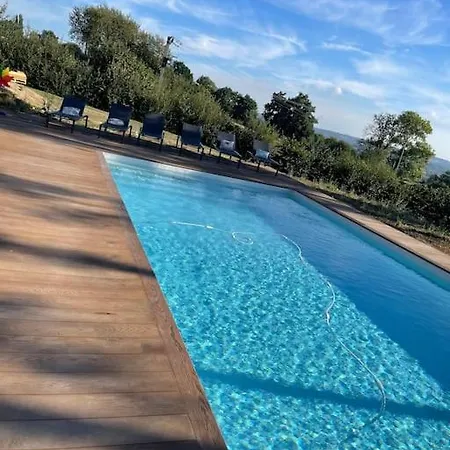 Villa Avec Piscine, Vue Mer Et Campagne. Bonneville-sur-Touques