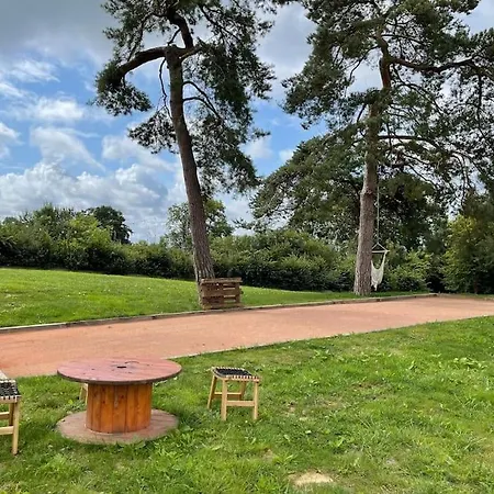Villa Avec Piscine, Vue Mer Et Campagne. Bonneville-sur-Touques