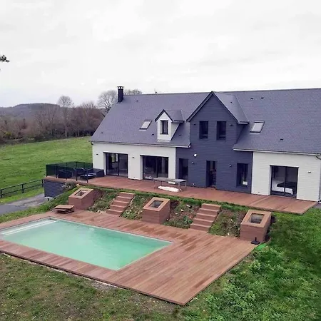 Villa Avec Piscine, Vue Mer Et Campagne. Vila